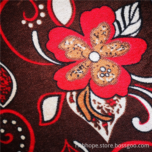 100% Polyester African Velvet Sofa Upholstery Fabric